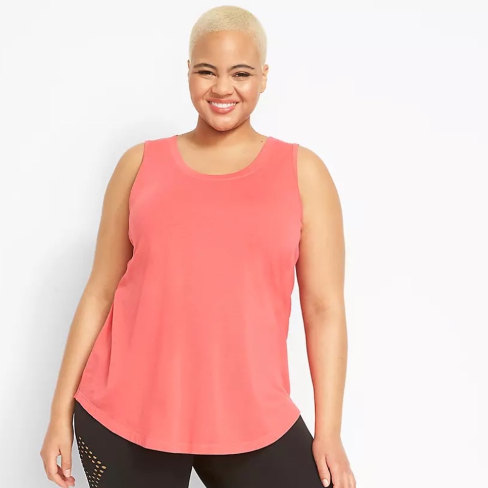 Lane Bryant sleeveless scoop neck top size 22/24